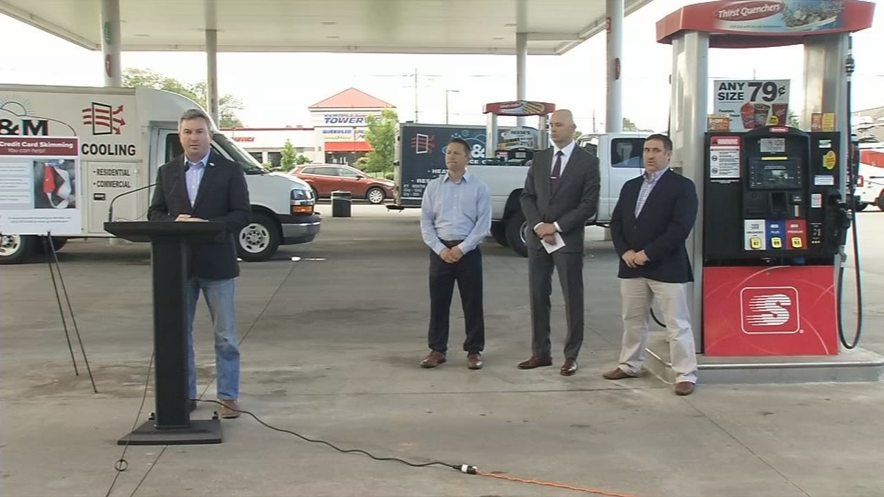 Kentucky Agriculture Commissioner Ryan Quarles presser on card skimming 5-13-19